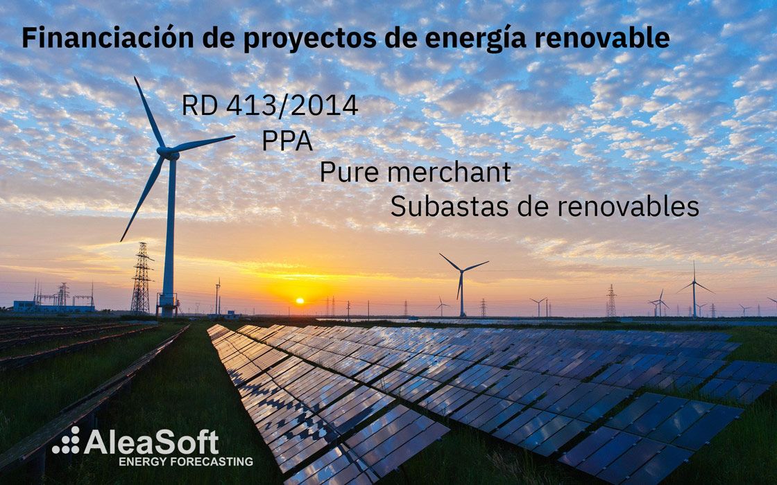 AleaSoft: Los ganadores de la subasta tendrán mejores condiciones de financiación que los proyectos con PPA