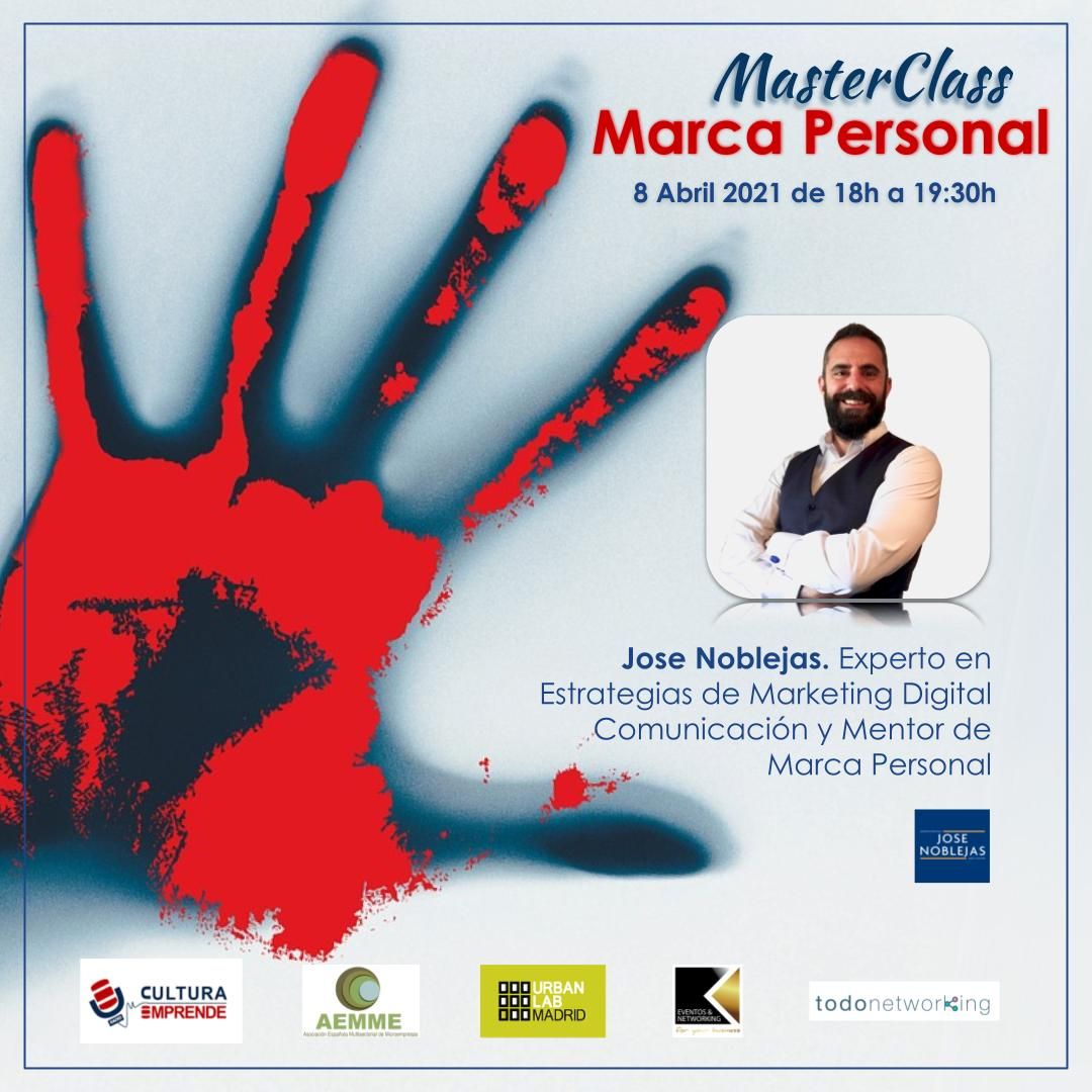 Jose Noblejas, el mentor de marca personal de directivos, ofrecerá una Masterclass gratuita