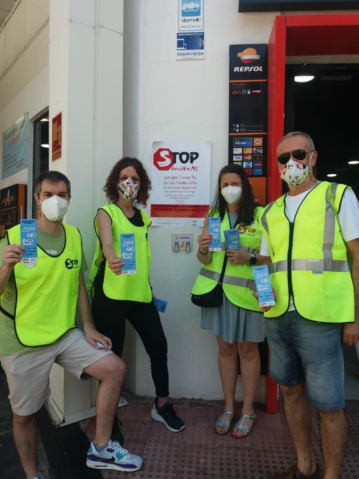 STOP Accidentes con la colaboración de la DGT y Repsol ha puesto en marcha la campaña "Ve, vuelve y vive"