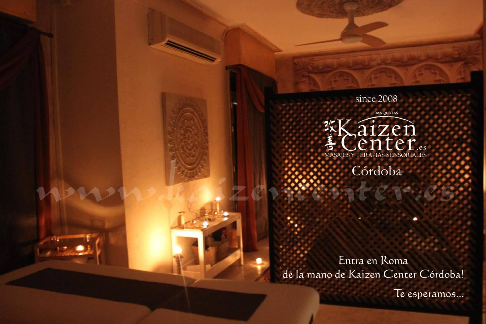 Kaizen Center: centro de masajes tematizados en Córdoba con salas ambientadas en Roma, India y Arabia