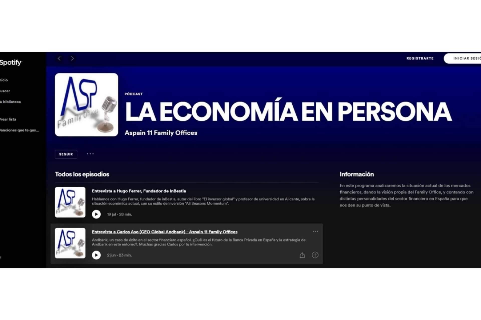 Asesores financieros EAF: Aspain 11 Family Office