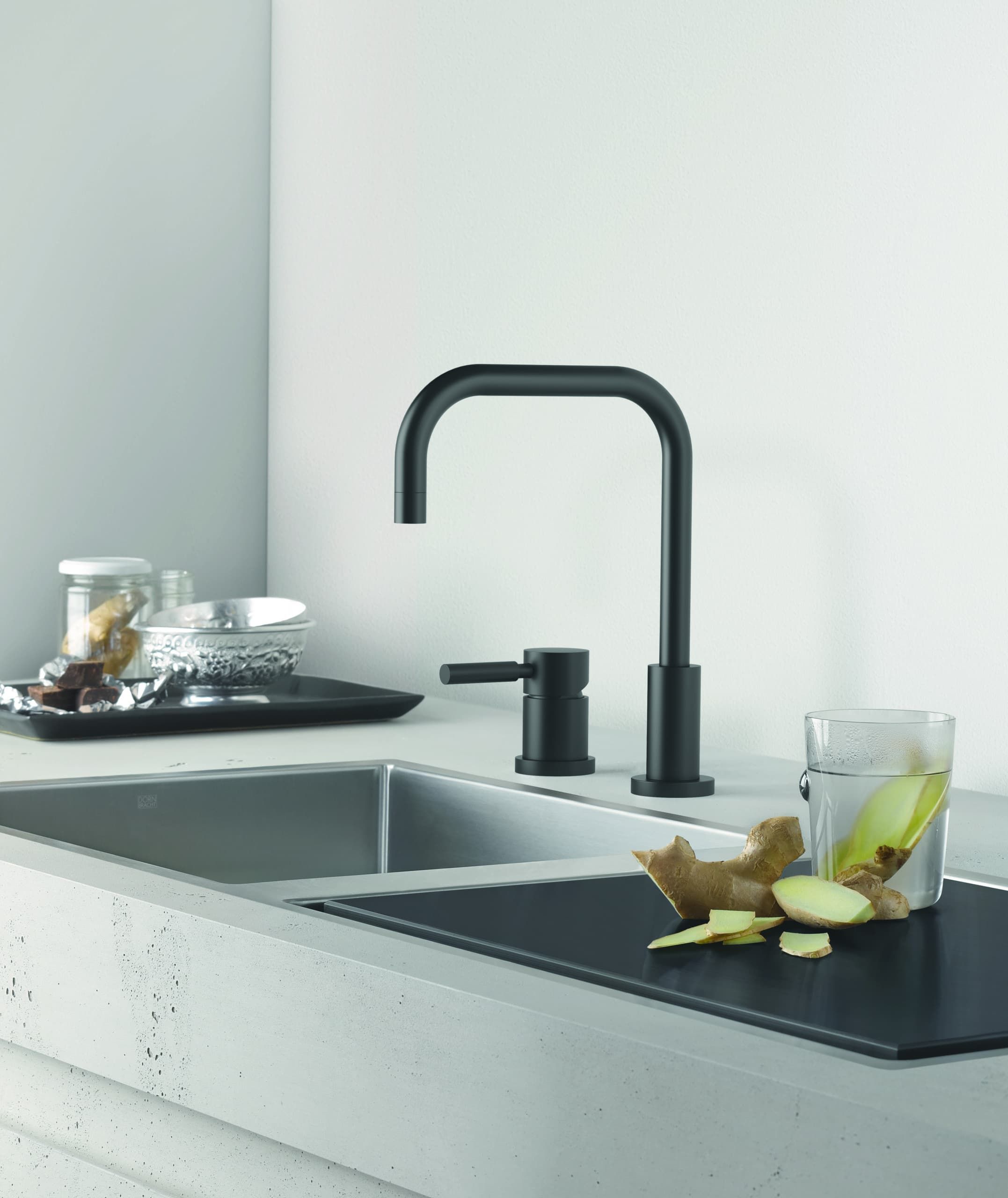 "Dark is beautiful": Dornbracht amplía su gama de acabados para cocinas