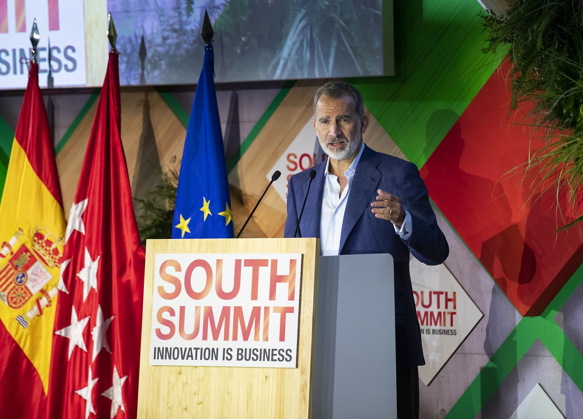 Don Felipe VI: "España es un destino muy atractivo para los nómadas digitales"