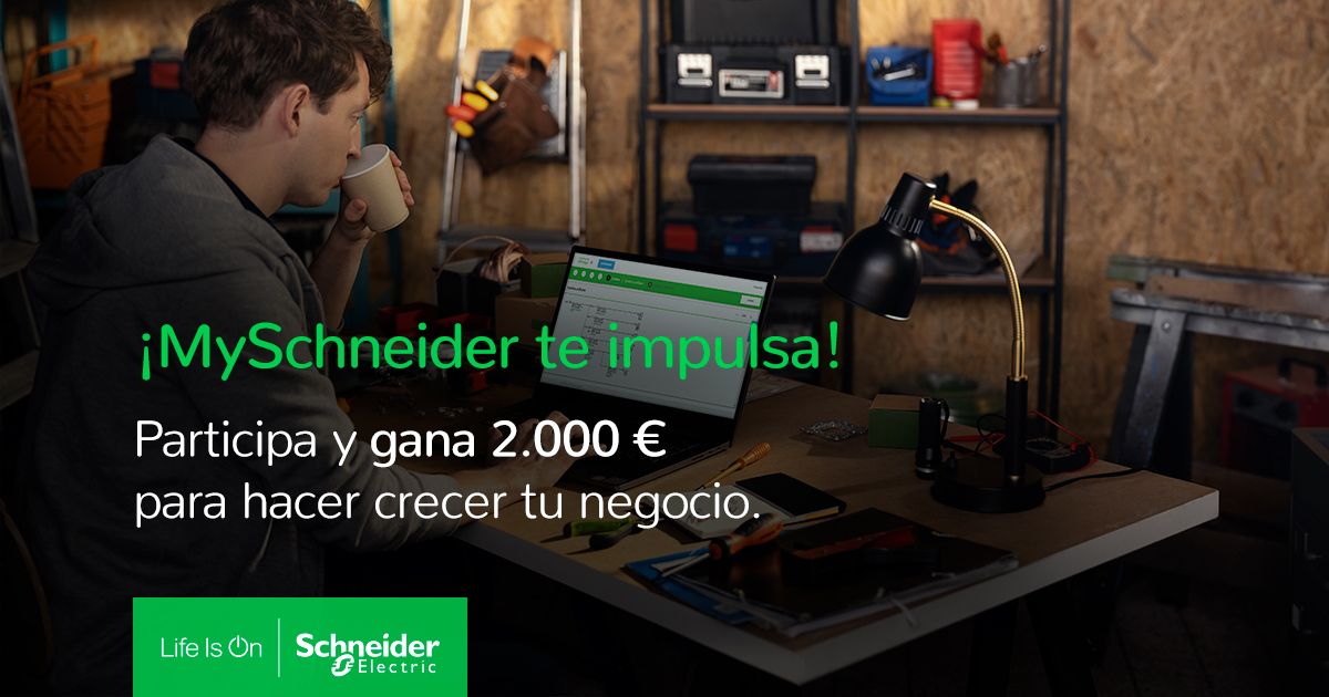 Schneider Electric lanza la competición "MySchneider te impulsa" para empresas instaladoras