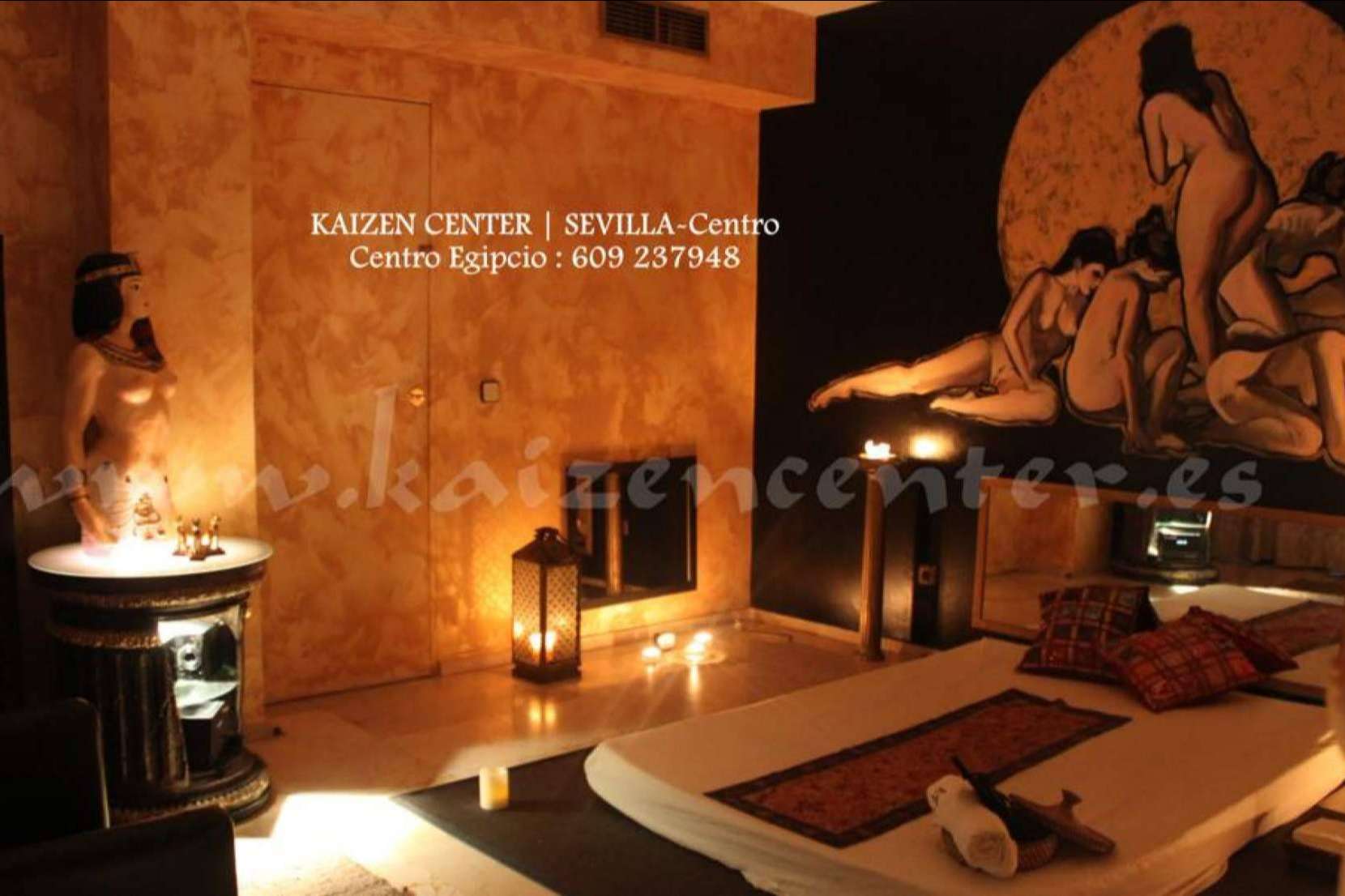Los masajes tantra y eróticos/sensoriales de Kaizen Center Sevilla