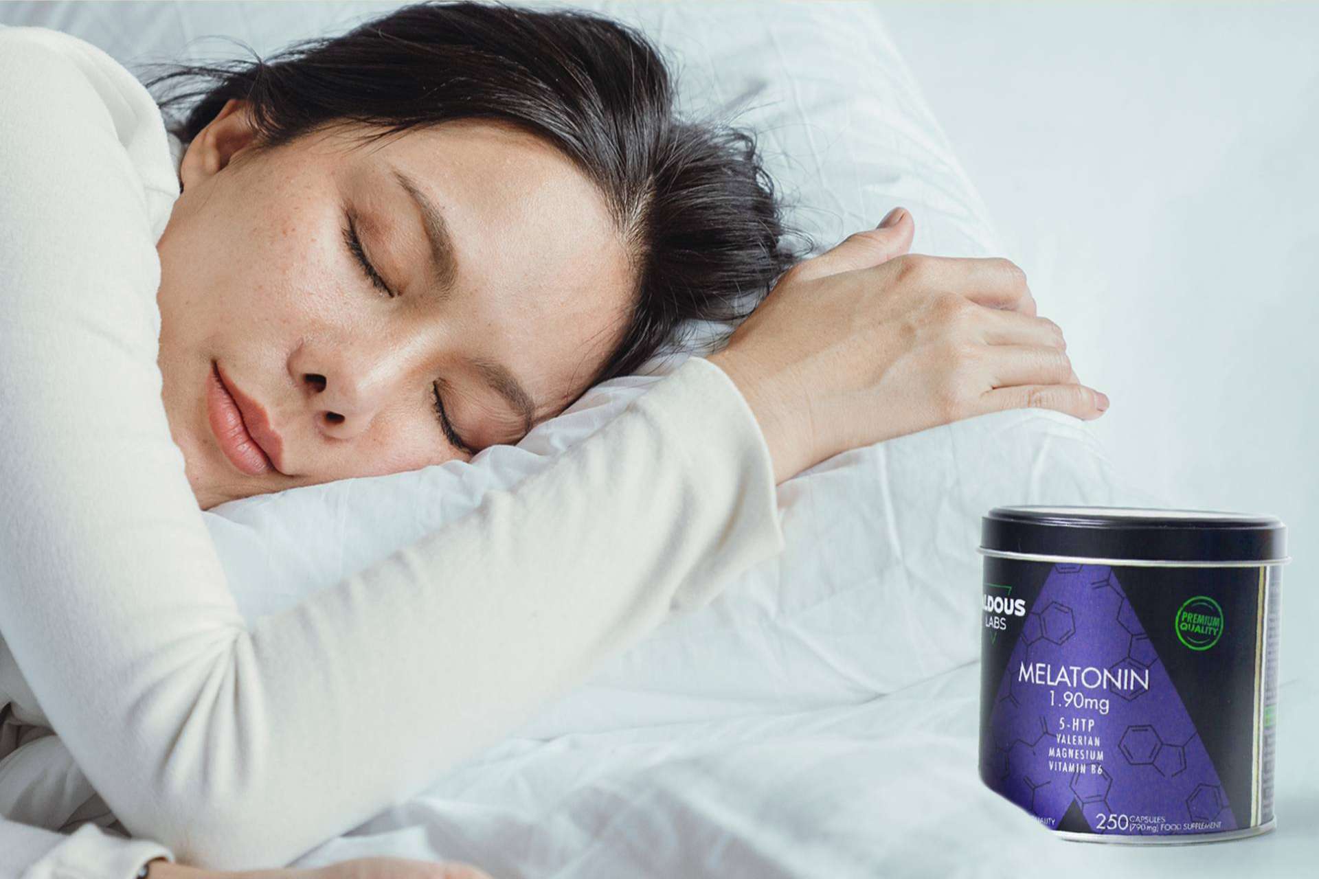 Cómo combatir problemas de sueño y ansiedad con el CBD, la melatonina y el triptófano de Aldous Labs