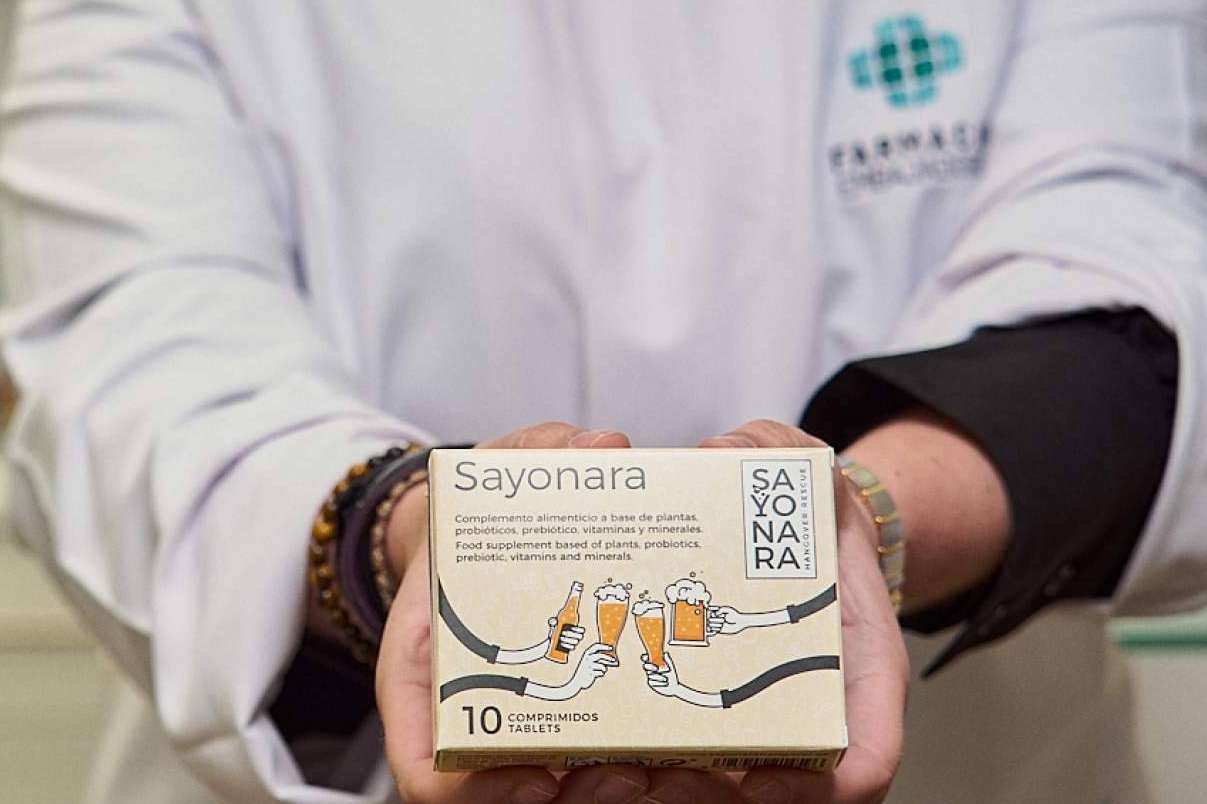 Combatir la resaca con el remedio natural Sayonara