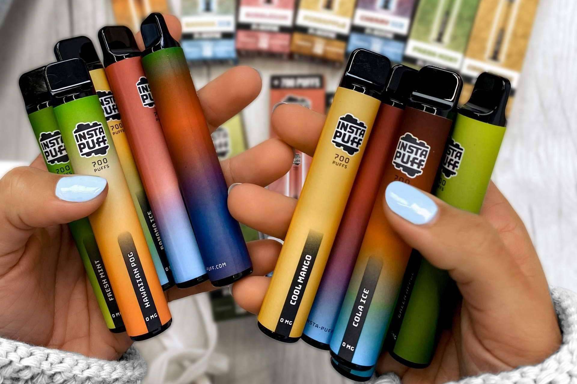 Insta Puff dispone de vapers desechables sin nicotina para dejar de fumar
