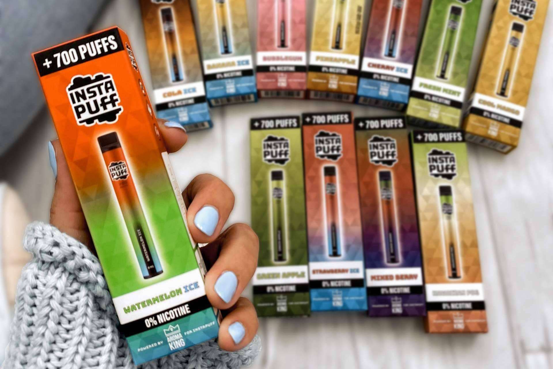 Insta Puff y sus pods desechables sin nicotina