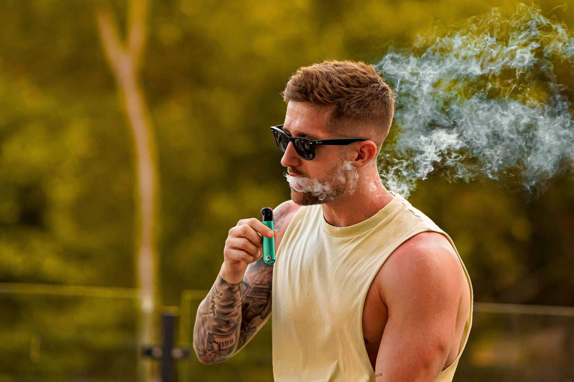 Una gran opción para festivales, terrazas y eventos de verano son los dispositivos desechables de Ammo Vaper