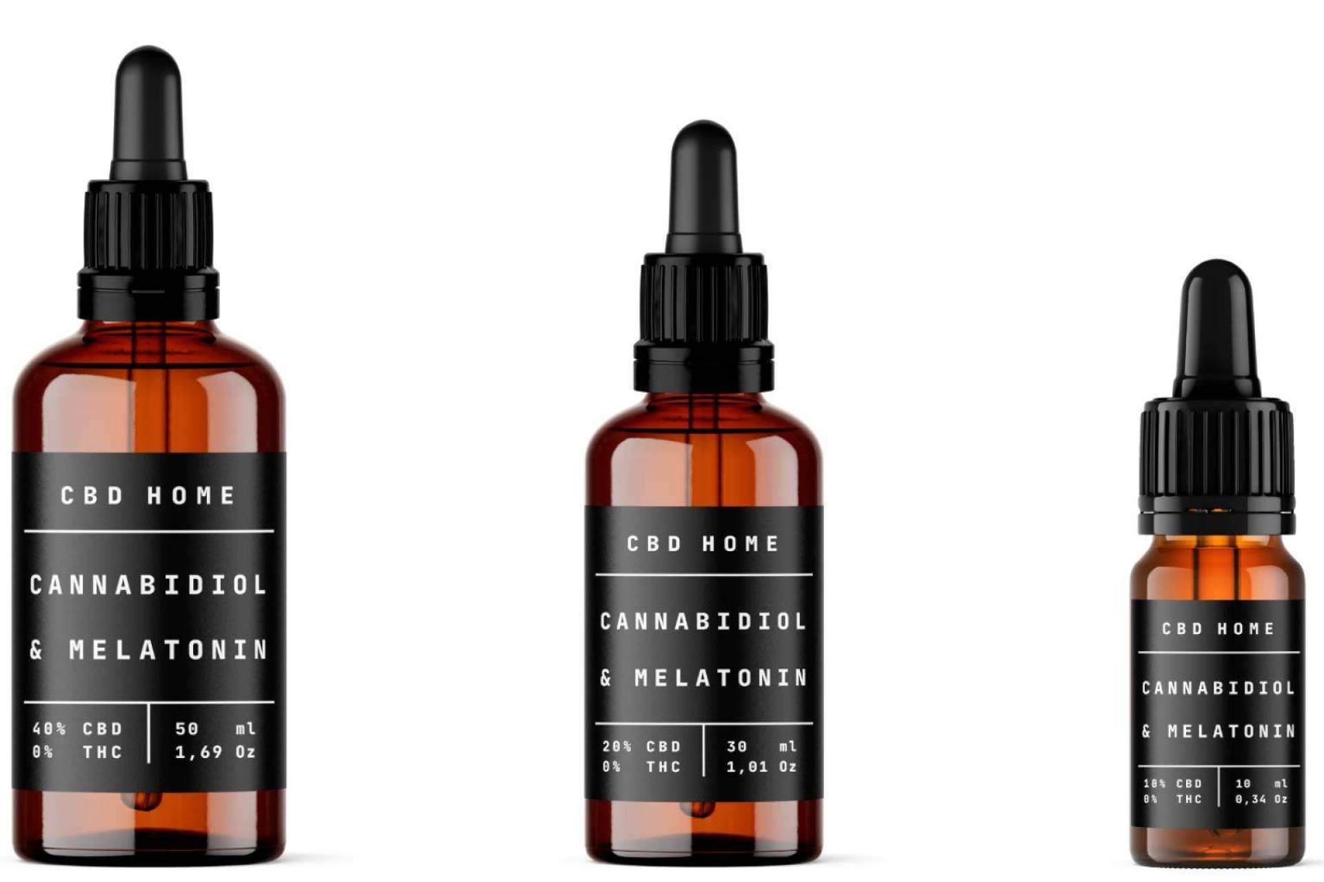 CBD con melatonina, uno de los productos estrella de CBD HOME