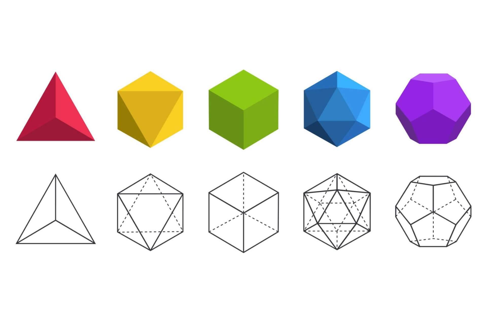 ¿Cuáles son las características de los sólidos platónicos?, por Espacio de Geometría Sagrada