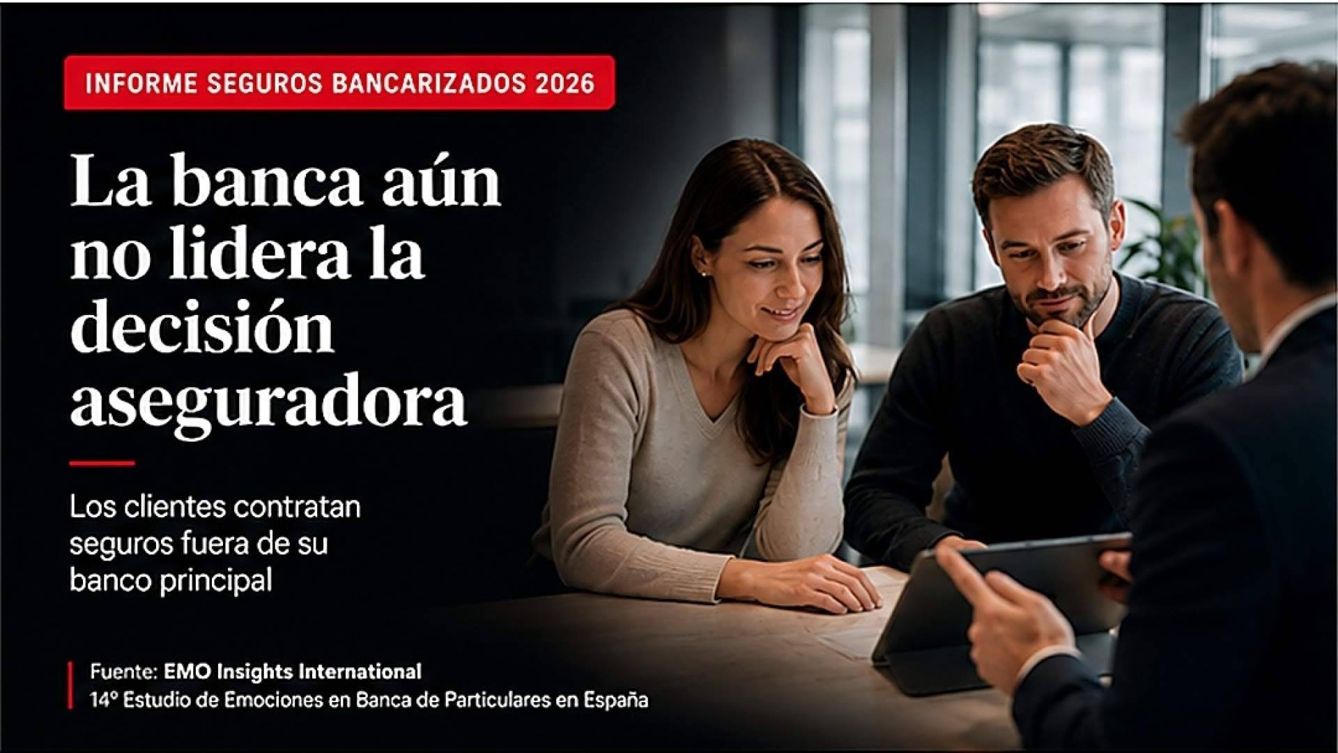 El cliente de banca contrata el 74% de sus seguros sin tener en cuenta a su banco